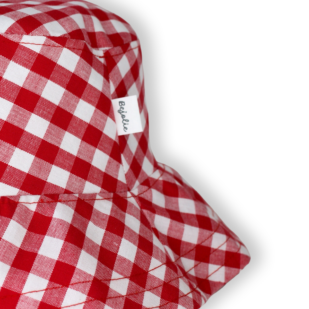 Cappellino Vichy Rosso