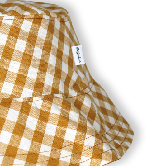 Cappellino Vichy Senape