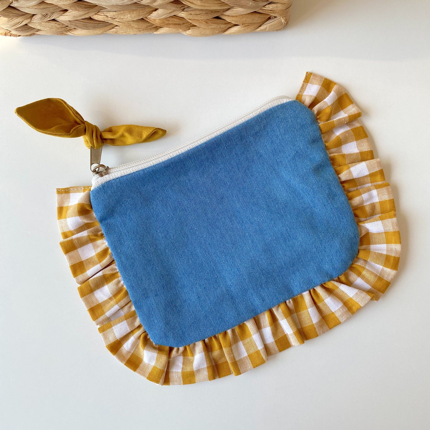 Pochette Denim & Vichy
