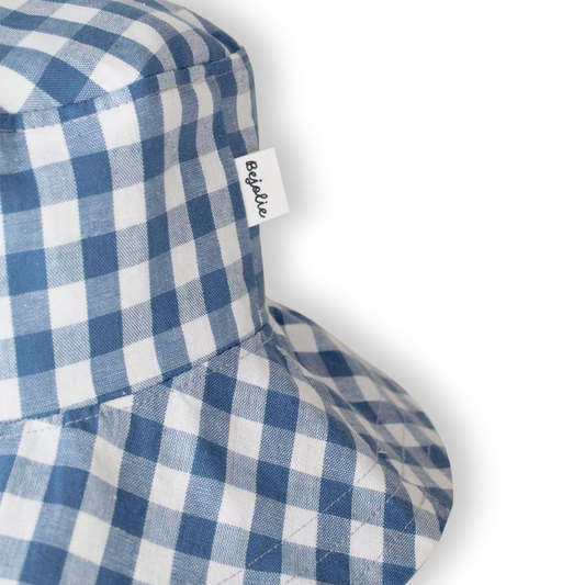 Cappellino Vichy Indaco
