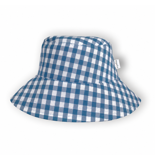 Cappellino Vichy - Indaco