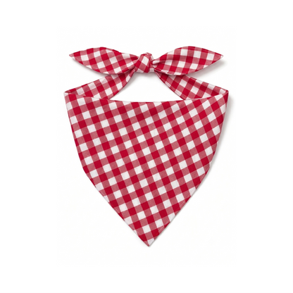 Bandana Vichy Rossa