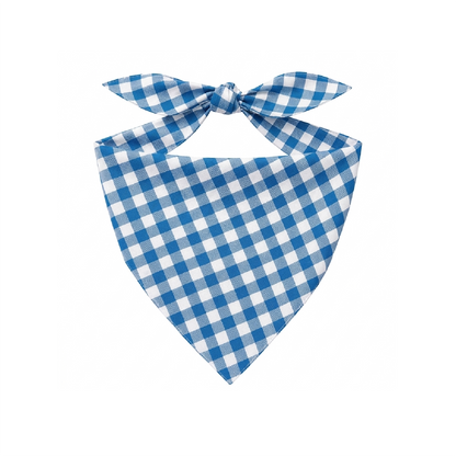 Bandana Vichy Indaco