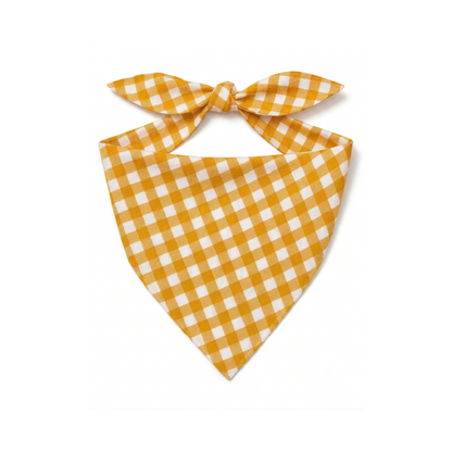 Bandana Vichy Senape