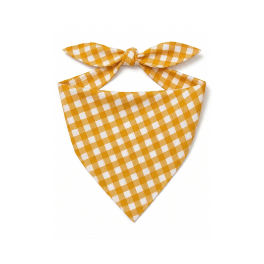 Bandana Vichy Senape